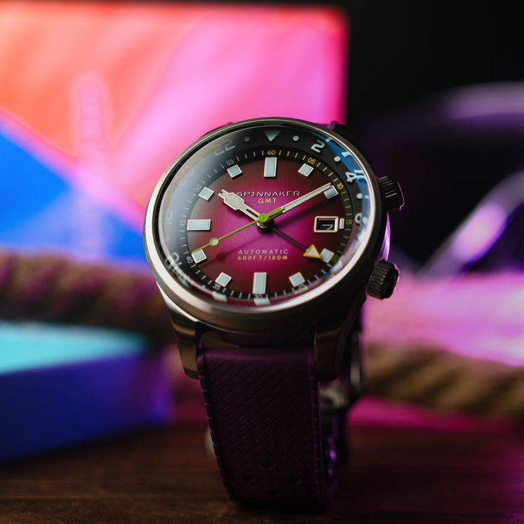 Spinnaker Bradner GMT Automatic Mystic Purple