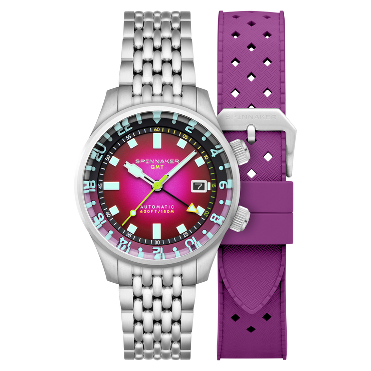 Spinnaker Bradner GMT Automatic Mystic Purple