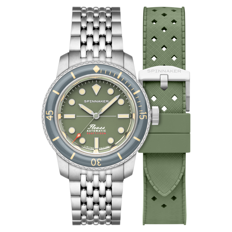 Spinnaker Fleuss 40 Automatic 145th Limited Edition Fern Grey