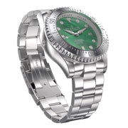 Oceaneva Deep Marine Explorer III 3000M Pro Diver Automatic Green Mother Of Pearl Limited Edition