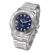 Oceaneva Oceaneva Men's Deep Marine Explorer III 3000M Pro Diver Watch Navy Mother Of Pearl Dial