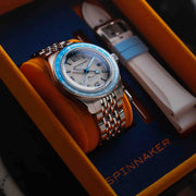 Spinnaker Fleuss GMT Automatic Moon White