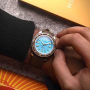 Spinnaker Fleuss 40 Automatic 145th Limited Edition Cerulean Blue