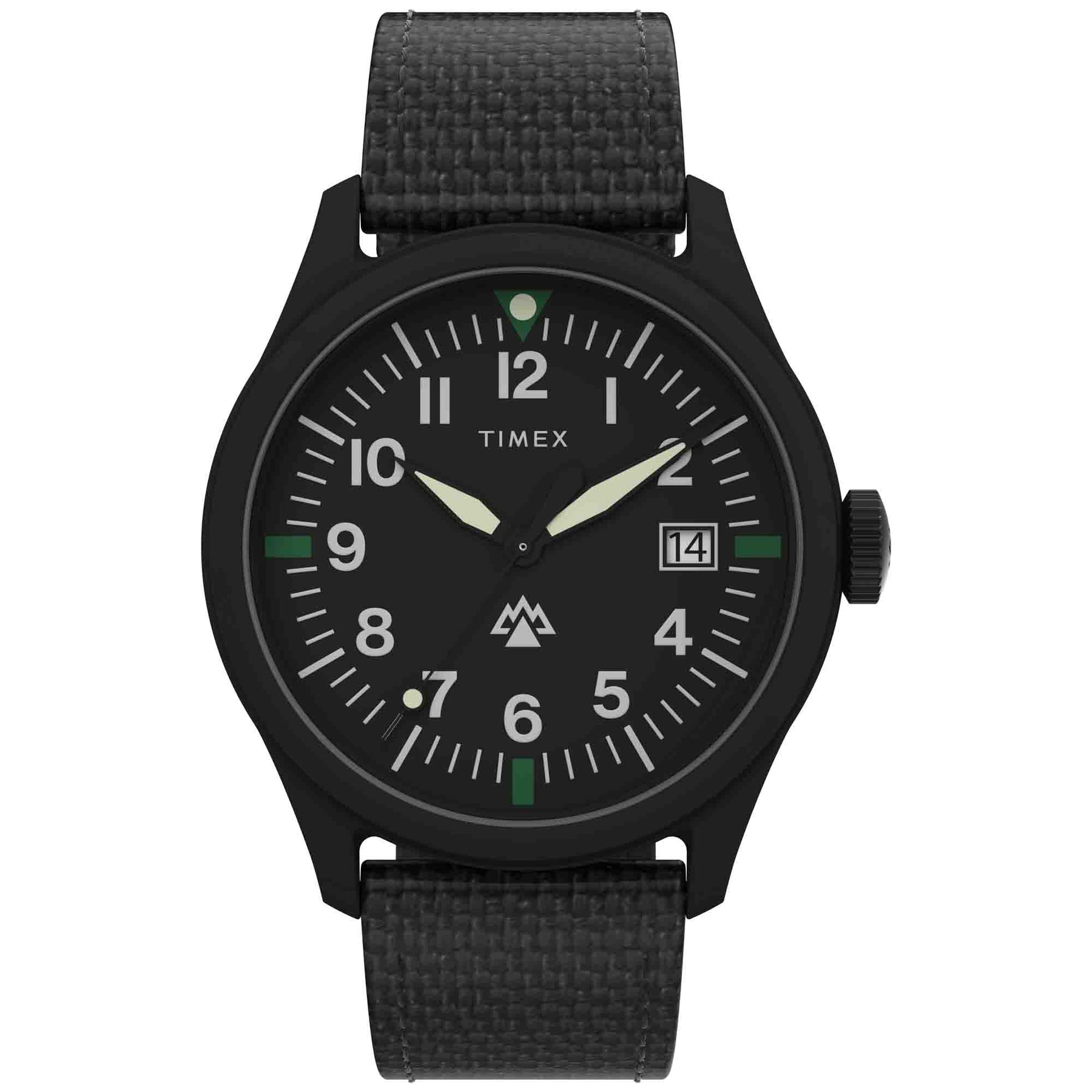 Timex black face clearance watch