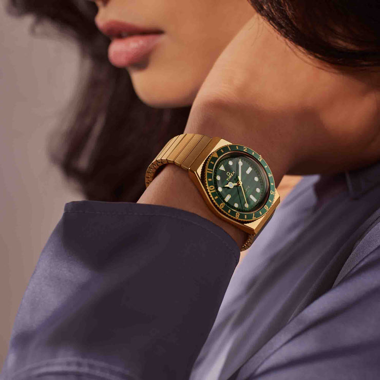 Timex Q 36mm Malachite