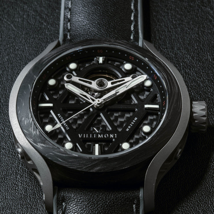 Villemont Tenacity Swiss Automatic Black Limited Edition