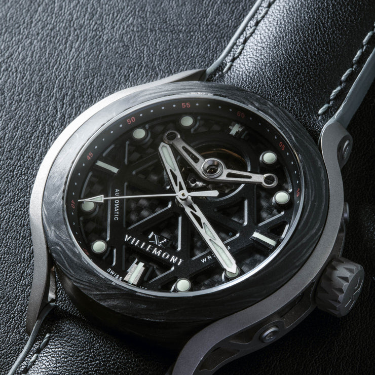 Villemont Tenacity Swiss Automatic Black Limited Edition