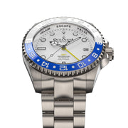 Oceaneva GMT Titanium Deep Marine Explorer 1250M Automatic White Blue