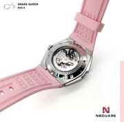 NSQUARE SnakeQueen Automatic 39mm N48.9 Pure Pink