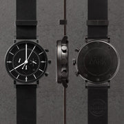 Aark Eon Black Chronograph - Watches.com - EONBK01