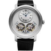 Archetype Caspian Automatic All Silver Black - Watches.com - CSP - 1111 - 03L