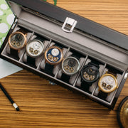 Archetype Caspian Automatic Rose Gold Black Brown - Watches.com - CSP - 4423 - 13L