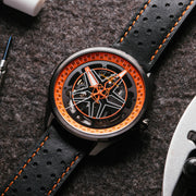 Archetype Challenger Automatic Racing Orange - Watches.com - CLG - 2293 - 03L