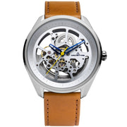 Archetype Nemesis Automatic Silver Tan - Watches.com - NMS - 1111 - 12L