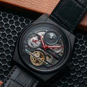 Archetype Rogue Automatic All Black Red - Watches.com - ROG - 3338 - 03L