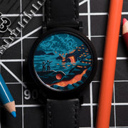 Asterisk Hawaii Volcanoes Jump Hour Automatic - Watches.com - AHV - 3378 - 03L