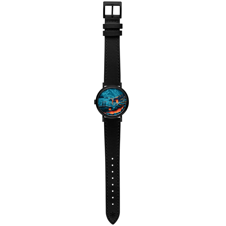 Asterisk Hawaii Volcanoes Jump Hour Automatic - Watches.com - AHV - 3378 - 03L