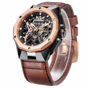 Astronic Apache Skeleton Automatic Rose Gold - Watches.com - AVE - 64S - RG