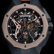 Astronic Apache Skeleton Automatic Rose Gold SS - Watches.com - AVE - 64B - RG