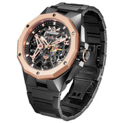 Astronic Apache Skeleton Automatic Rose Gold SS - Watches.com - AVE - 64B - RG