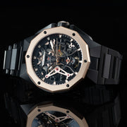 Astronic Apache Skeleton Automatic Rose Gold SS - Watches.com - AVE - 64B - RG