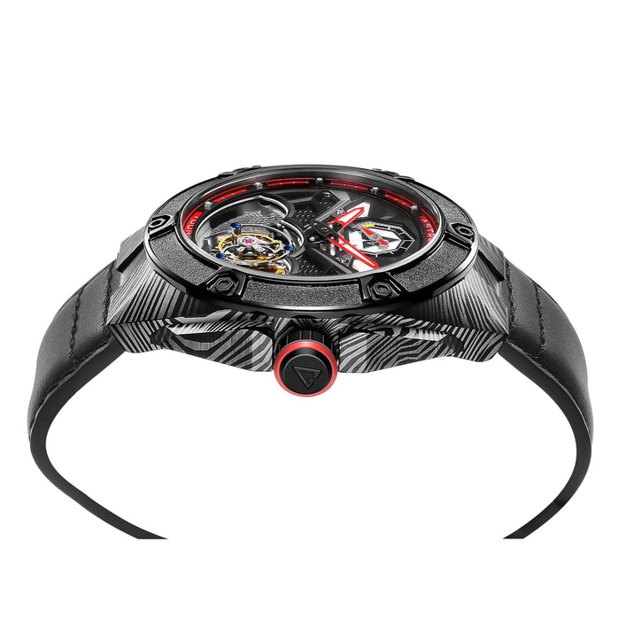 Astronic Nighthawk Tourbillon Black Wave angled shot picture