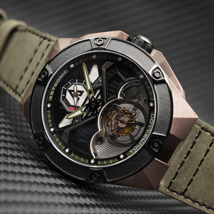 Astronic Nighthawk Tourbillon Camouflage - Watches.com - STL - 117S - CM