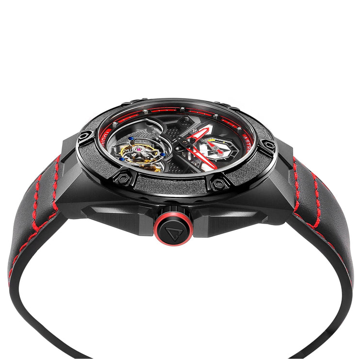 Astronic Nighthawk Tourbillon Red - Watches.com - STL - 117S - RE