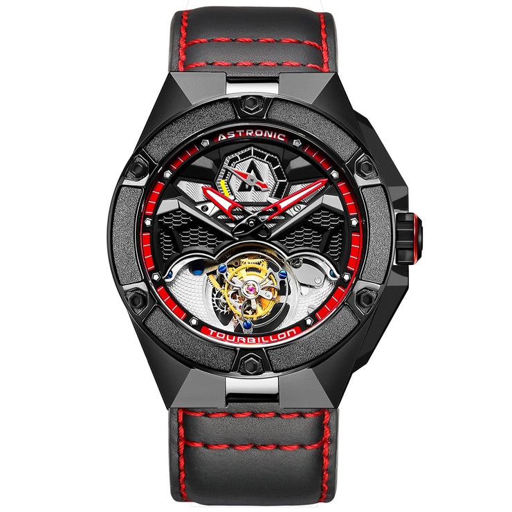 Astronic Nighthawk Tourbillon Red - Watches.com - STL - 117S - RE