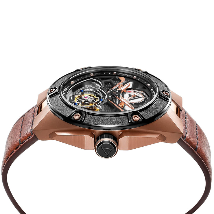 Astronic Nighthawk Tourbillon Rose Gold - Watches.com - STL - 117S - RG