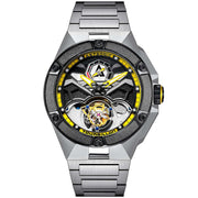 Astronic Nighthawk Touribillon Yellow SS - Watches.com - STL - 117B - YE