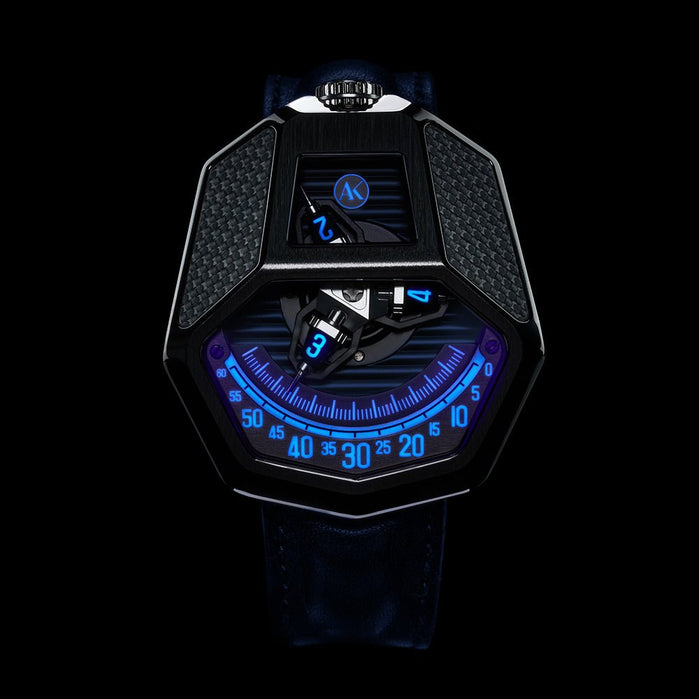 Atowak Cobra Automatic Royal Blue Limited Edition angled shot picture