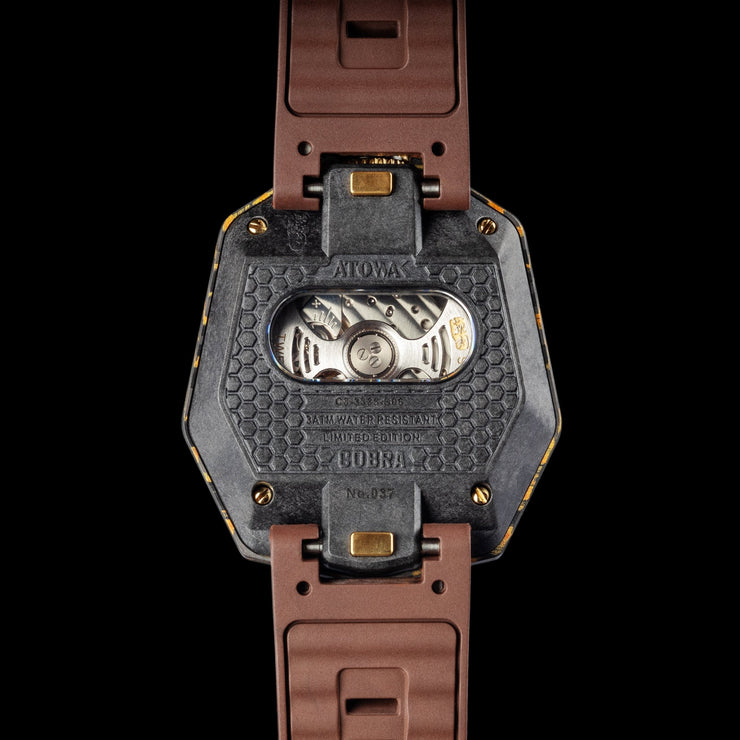 Atowak Cobra Venom Automatic Gold Limited Edition - Watches.com - C3 - 3335 - S06