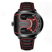 Atowak Ettore Drift 4 - Arm Automatic Wandering Hour Black Red - Watches.com - ET12 - S3888