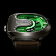 Atowak Ettore Drift 4 - Arm Automatic Wandering Hour Dark Green - Watches.com - ET12 - S2972