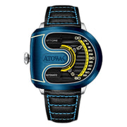 Atowak Ettore Drift 4 - Arm Automatic Wandering Hour Navy Blue - Watches.com - ET12 - S6643