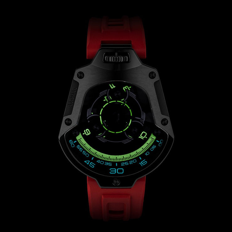 Atowak Spaceship Automatic Mars Red Limited Edition - Watches.com - S1 - 333AS14