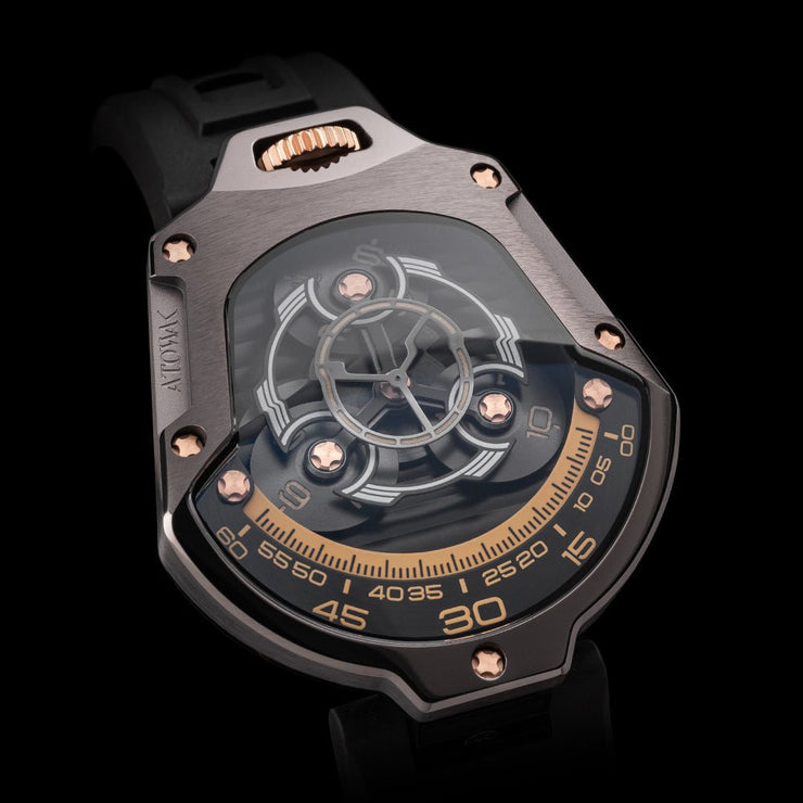 Atowak Spaceship Stardust Gray Limited Edition - Watches.com - S1 - 222AS02