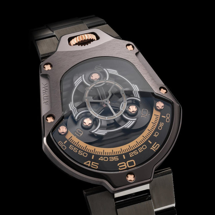 Atowak Spaceship Stardust Gray Limited Edition - Watches.com - S1 - 222AS02