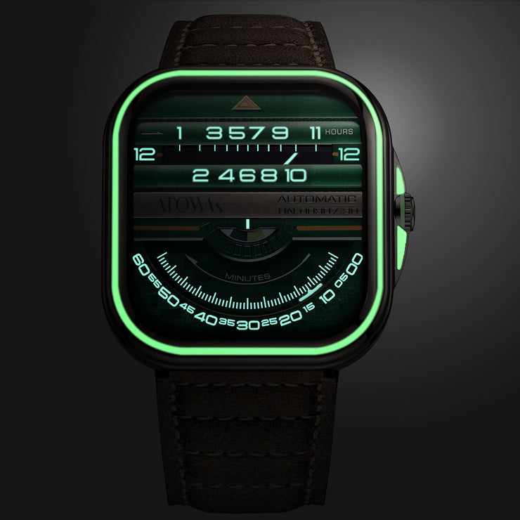 Atowak Windows Pro Automatic Green - Watches.com - WS12 - S2826