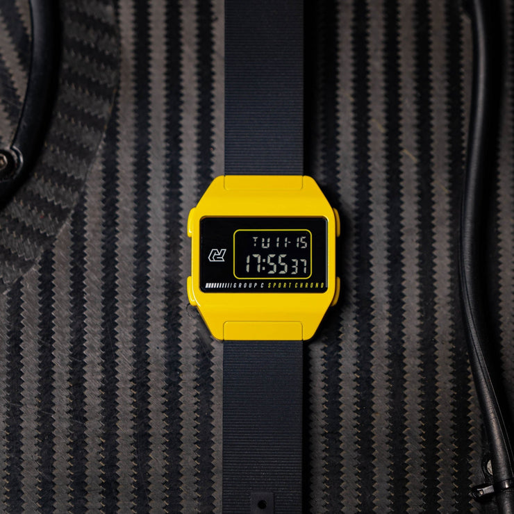 Autodromo Group C Black Yellow - Watches.com - BP - 009 - Y