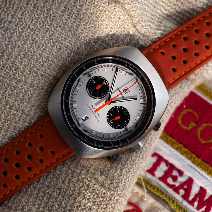 Autodromo Prototipo Chronograph Silver - Watches.com - BP - 003 - S