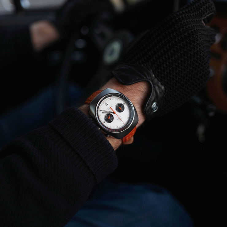 Autodromo Prototipo Chronograph Silver - Watches.com - BP - 003 - S