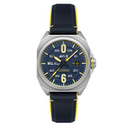 AVI - 8 Bell X - 1 Machbuster Automatic Catalina Blue - Watches.com - AV - 4115 - 03