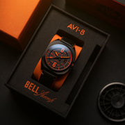 AVI - 8 Bell X - 1 Machbuster Automatic Jet Black - Watches.com - AV - 4115 - 04