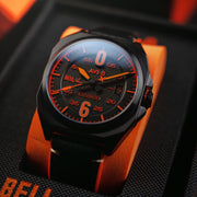 AVI - 8 Bell X - 1 Machbuster Automatic Jet Black - Watches.com - AV - 4115 - 04