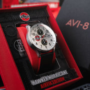 AVI - 8 Classic Chronograph Airfix Edition Deco Grey - Watches.com - AV - 4011 - 1C