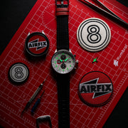 AVI - 8 Classic Chronograph Airfix Edition Deco Grey - Watches.com - AV - 4011 - 1C