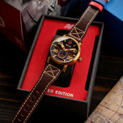 AVI - 8 Dambuster 80Th Anniversary Royal British Legion Meca - Quartz Limited Edition Carbon Brown - Watches.com - AV - 4108 - RBL - 05