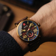 AVI - 8 Dambuster 80Th Anniversary Royal British Legion Meca - Quartz Limited Edition Carbon Brown - Watches.com - AV - 4108 - RBL - 05